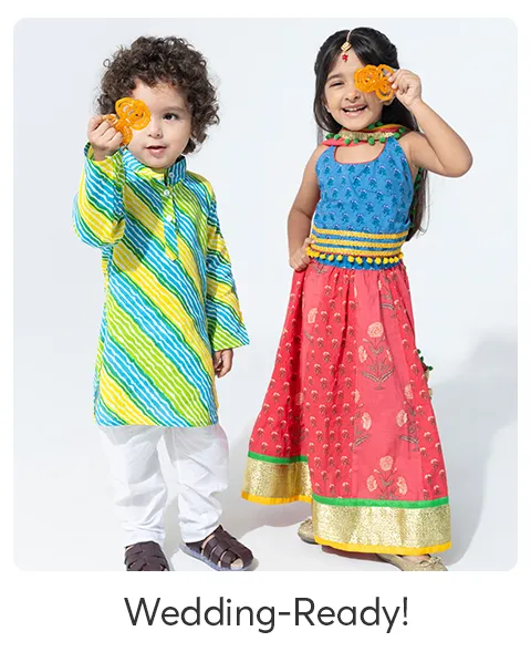 kids clothes for festive ready.